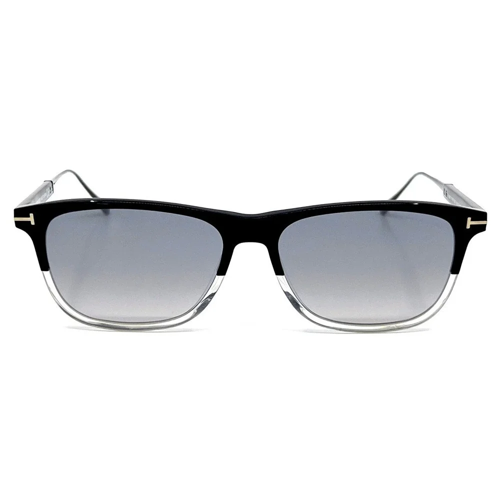 NEW!!! TOM FORD Caleb Sunglasses TF813 03C Titanium Authentic